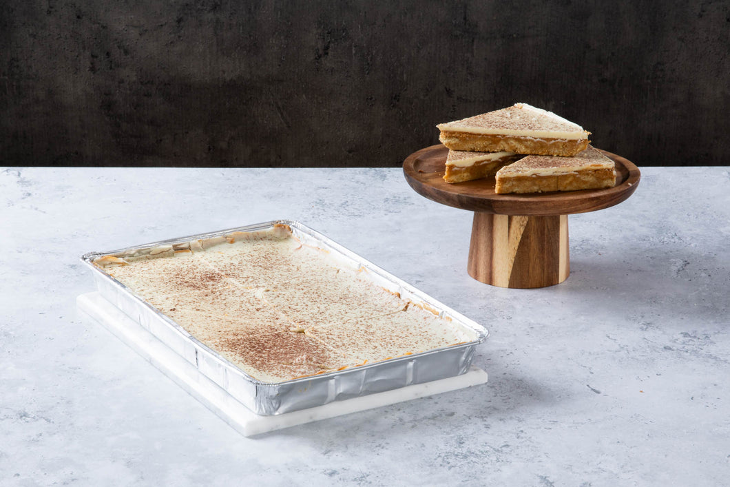 Café Latte Traybake - single tray